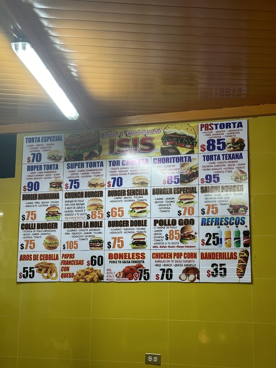 Tortas isis Menu - Image 5