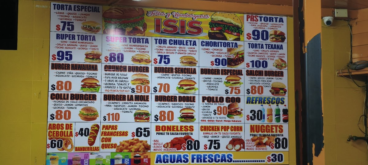 Tortas isis Menu - Image 6